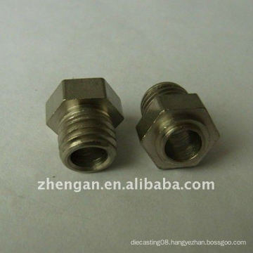 Double thread hex nut